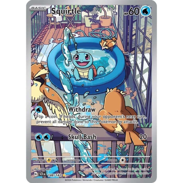 Squirtle 148 - Stellar Crown - NM