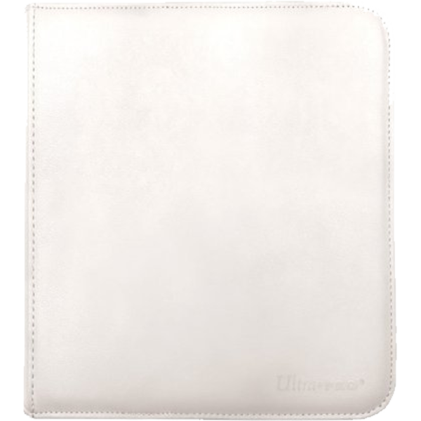 Ultra Pro Vivid 12-pocket Zippered PRO-Binder – White