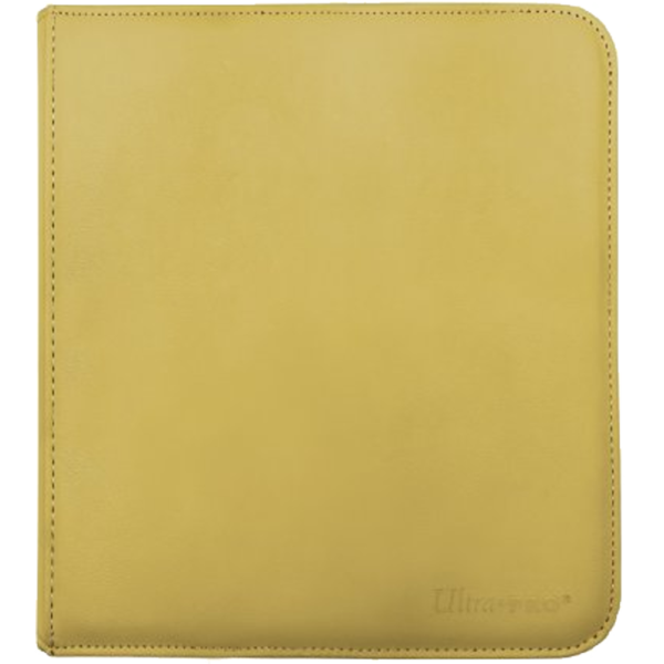 Ultra Pro Vivid 12-pocket Zippered PRO-Binder – Yellow