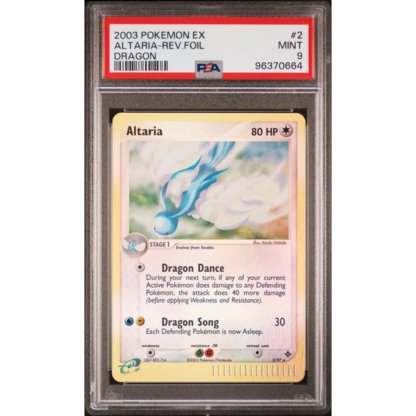 Altaria Reverse - Dragon - PSA 9