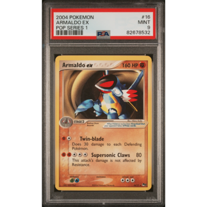 Armaldo ex - Pop Series 1 - PSA 9