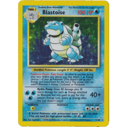 Blastoise - Base Set - EXC+