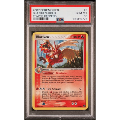 Blaziken - Power Keepers - PSA 10