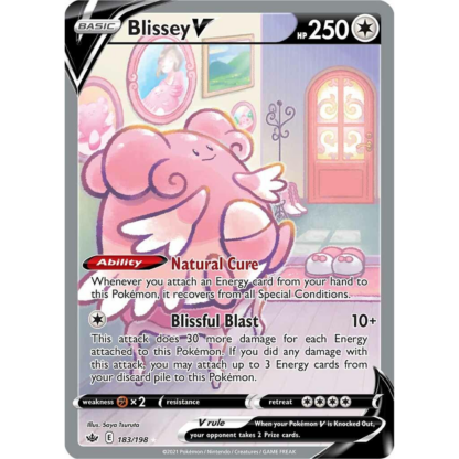 Blissey V - Chilling Reign - NM