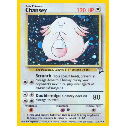 Chansey - Base Set 2 - Good