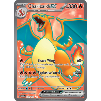 Charizard ex - 151 - NM