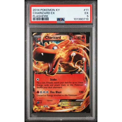 Charizard - Flashfire - PSA 5