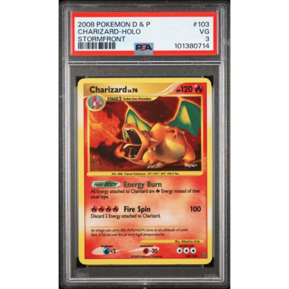 Charizard - Stormfront - PSA 3