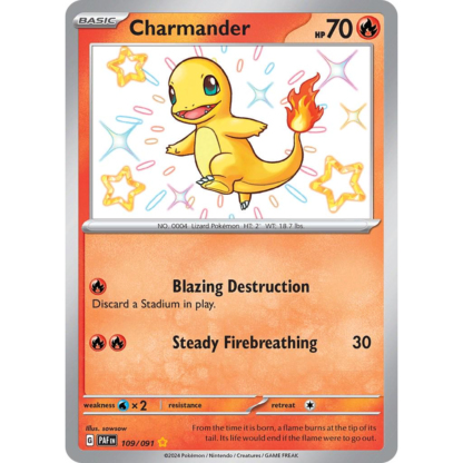 Charmander - Paldean Fates - NM