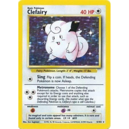 Clefairy - Base Set NL - EXC