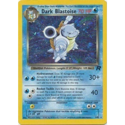 Dark Blastoise - Team Rocket - EXC