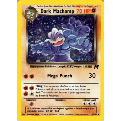 Dark Machamp - Team Rocket - Good