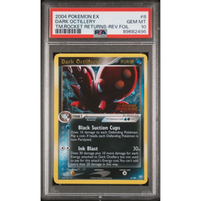 Dark Octillery Reverse - Team Rocket Returns - PSA 10