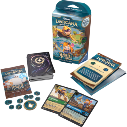 Disney Lorcana - Azurite Sea Starter Deck Go Go Tomago & Gadget Hackwrench - Afbeelding 2