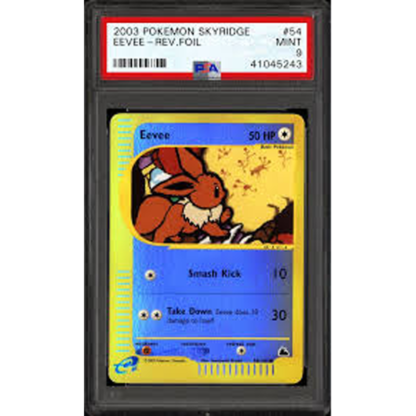 Eevee Reverse - Skyridge - PSA 9