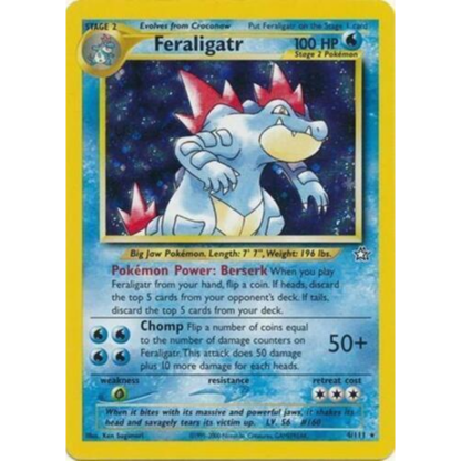 Feraligatr - Neo Genesis - NM