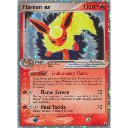 Flareon ex - Delta Species - Good