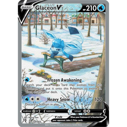 Glaceon V - Evolving Skies - NM