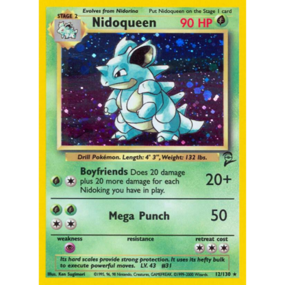 Nidoqueen - Base Set 2 - Good