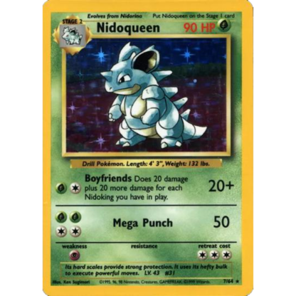 Nidoqueen - Jungle No Symbol - EXC