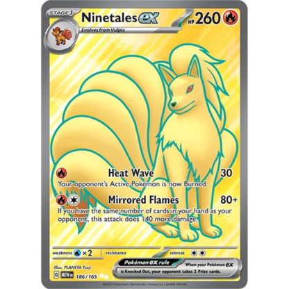 Ninetales ex - 151 - NM