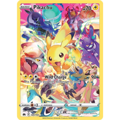 Pikachu - Crown Zenith - NM