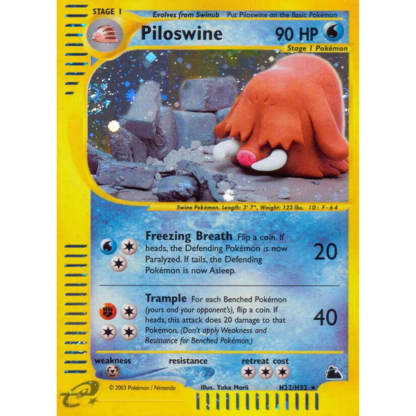 Piloswine - H22 Skyridge - Good