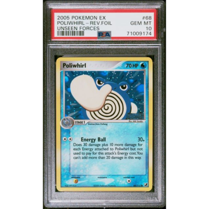 Poliwhirl Reverse - Unseen Forces - PSA 10