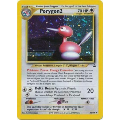 Porygon2 - Neo Revelation - NM