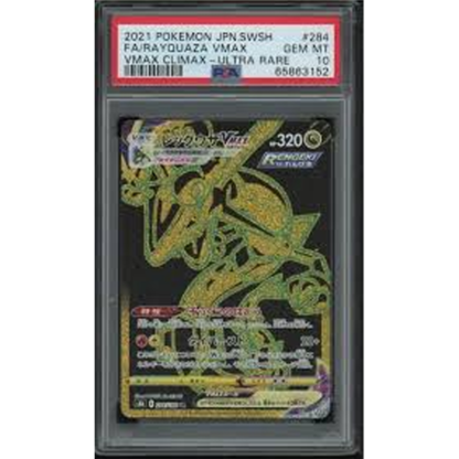 Rayquaza Vmax JP - Vmax Climax - PSA 10