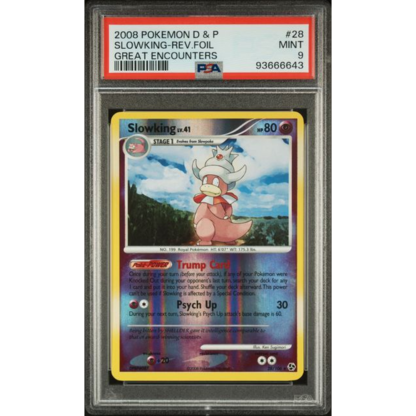 Slowking Reverse - Great Encounters - PSA 9