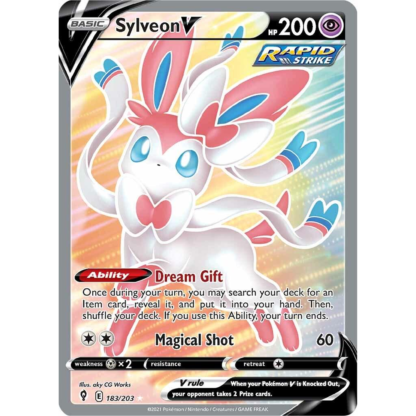 Sylveon V - Evolving Skies - NM