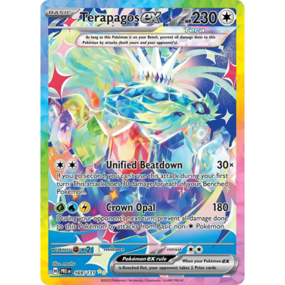 Terapagos ex - Prismatic Evolutions - NM