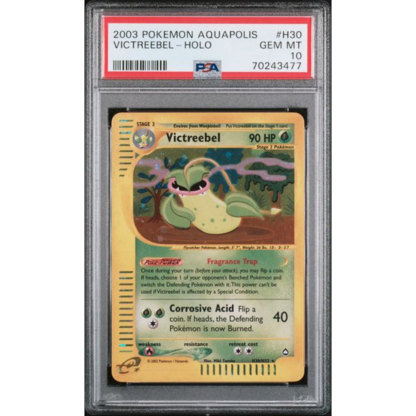 Victreebel - Aquapolis - PSA 10