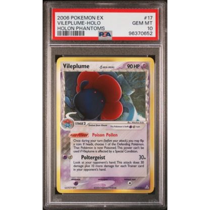 Vileplume - Holon Phantoms - PSA 10