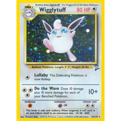 Wigglytuff - Base Set 2 - EXC