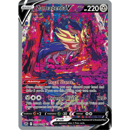 Zamazenta V - Crown Zenith - NM