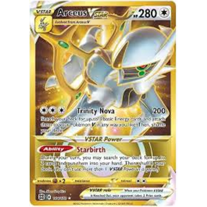 Arceus VSTAR Gold - Brilliant Stars - NM