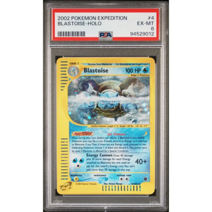 Blastoise - Expedition - PSA 6