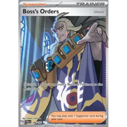 Boss's Orders - Paldea Evolved - NM