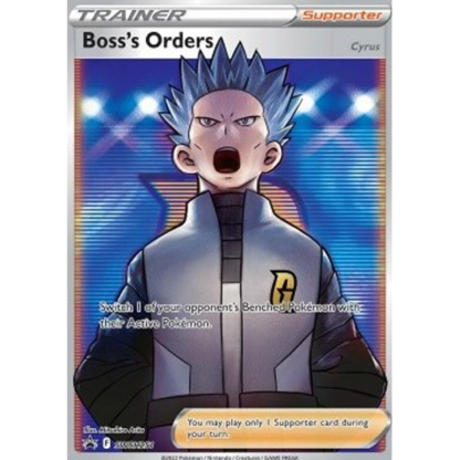 Boss's Orders - SWSH Black Star Promo - NM