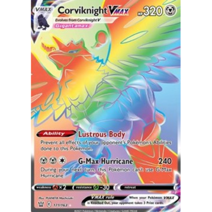 Corviknight VMAX - Battle Styles - NM