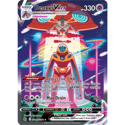 Deoxys Vmax - Crown Zenith - NM