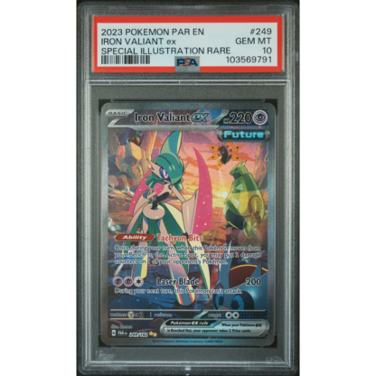 Iron Valiant ex - Paradox Rift - PSA 10