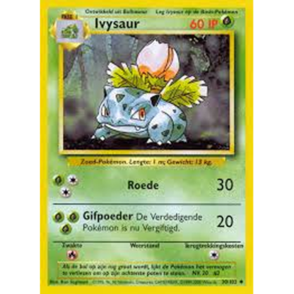 Ivysaur - 1st Edition Base Set NL - EXC