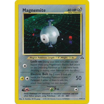 Magnemite - Neo Discovery - EXC