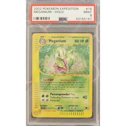 Meganium - Expedition - PSA 9