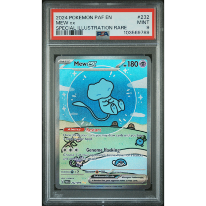 Mew ex - Paldean Fates - PSA 9