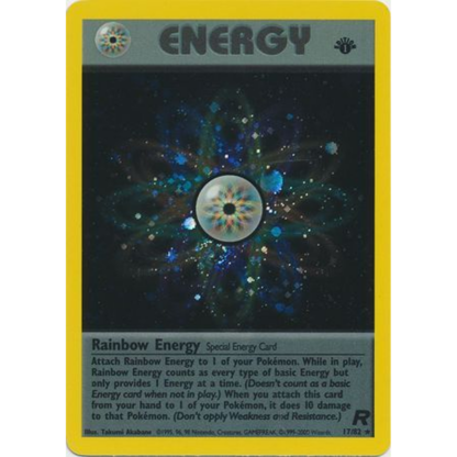 Rainbow Energy - 1st Edition Team Rocket - NM