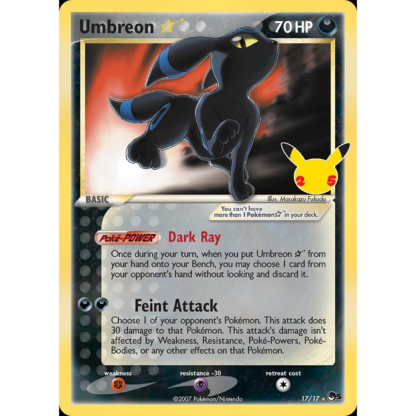 Umbreon Goldstars - Celebrations - NM